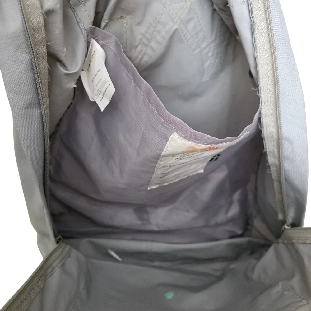 Fjallraven Kanken Classic Backpack‎ Light Blue Grey 23510 School Travel Bag